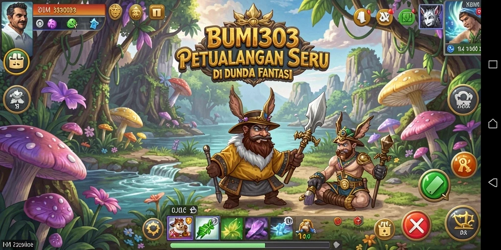 Gameplay seru BUMI303 dengan petualangan penuh tantangan.