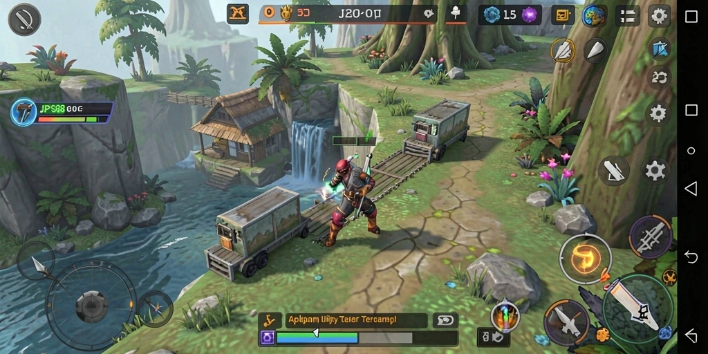 Screenshot utama JPS88 menampilkan antarmuka aplikasi Utility yang ramah pengguna.