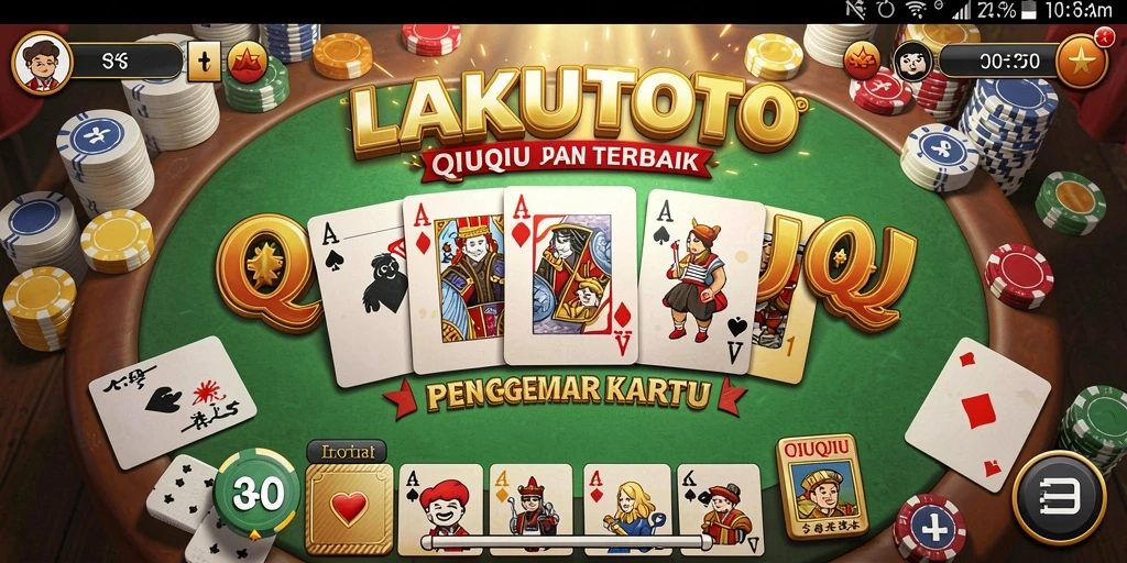 Tampilan gameplay seru dari LAKUTOTO yang menyenangkan.