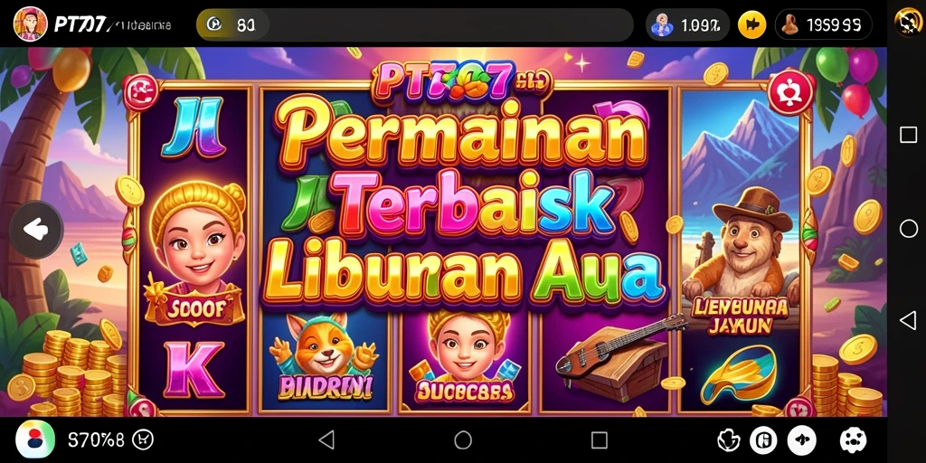 Tampilan gameplay Slot yang menarik dari PT707.