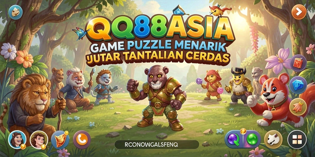 Tampilan gameplay menarik dari QQ88ASIA dengan teka-teki yang menantang.