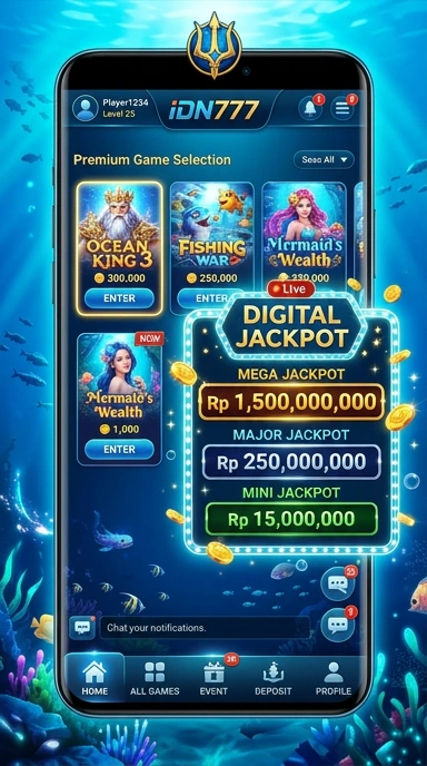 Ilustrasi fitur pembaruan otomatis aplikasi di idn777.